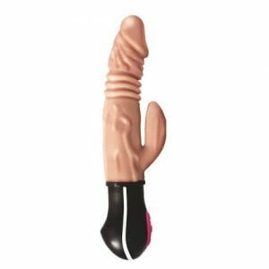 realistic warming thrusting vibrator